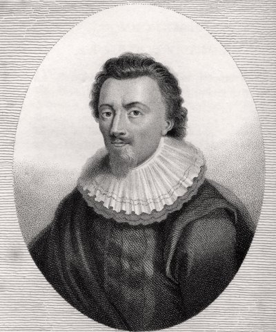 George Calvert, engraved by Bocquet, illustration from 